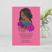 Invitation Journée internationale de la femme Soirée de beaut (Debout devant)