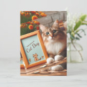 Invitation Journée internationale du chat (Debout devant)