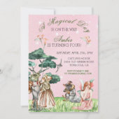 Invitation Journée Magique Poucette ConteDeFée (Devant)