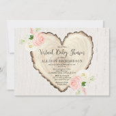 Invitation Journée Valentines de la jeune fille du Baby showe (Devant)