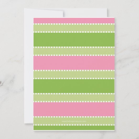 Invitation Jours chéris (Dos)