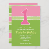 Invitation Jours chéris (Devant / Derrière)