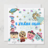 Invitation Jours Magiques Anime T-Shirts Anniversa (Dos)