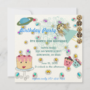 Invitation Jours Magiques Anime T-Shirts Anniversa