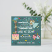 Invitation Jours Magiques Anime T-Shirts Anniversa (Debout devant)