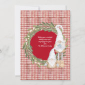 Invitation Joy Gnomes Noël (Dos)