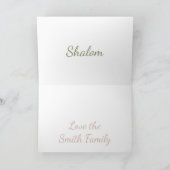 Invitation joyeuse écriture de Pâques (Intérieur)