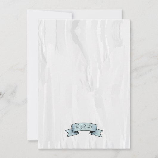 Invitation joyeuse et gay (Dos)