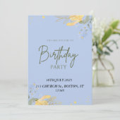 INVITATION JOYEUSE FÊTE D'ANNIVERSAIRE (Debout devant)