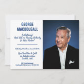 Invitation Joyeuse fête de la retraite (Devant)