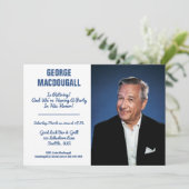 Invitation Joyeuse fête de la retraite (Debout devant)