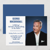 Invitation Joyeuse fête de la retraite (Devant / Derrière)