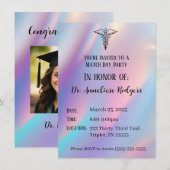 Invitation Joyeuse Fête de l'Affectation Personnalisée 2025 M (Devant / Derrière)