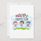 Invitation Joyeuse Fête des Enfants (Devant)