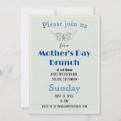 Invitation Joyeuse fête des mères Femme victorienne Parasol B (Dos)