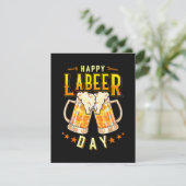 Invitation Joyeuse Fête du Travail Bière Drôle (Debout devant)