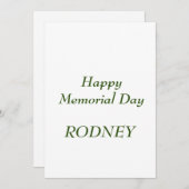 Invitation joyeuse pour la fête des morts (Devant / Derrière)