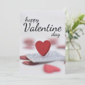 Invitation Joyeuse Saint-Valentin (Debout devant)