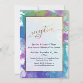 Invitation Joyeusement après la réception artistique de coule (Devant)