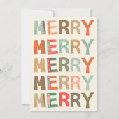 Invitation Joyeuses fêtes de Noël Sweate (Dos)