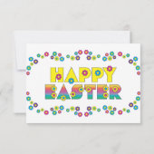 Invitation Joyeuses Pâques (Dos)