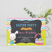 Invitation Joyeuses Pâques (Debout devant)