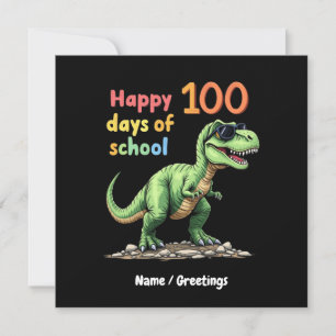 Invitation Joyeux 100 jours de célébration scolaire Smarter