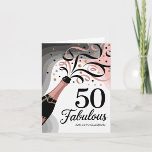 Invitation Joyeux 50e anniversaire frère