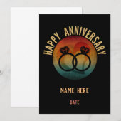 Invitation joyeux anniversaire (Devant / Derrière)