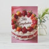 Invitation Joyeux Anniversaire  (Debout devant)