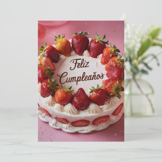 Invitation Joyeux Anniversaire  (Debout devant)