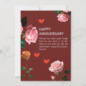 Invitation Joyeux anniversaire (Devant)