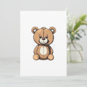 Invitation Joyeux anniversaire (Debout devant)