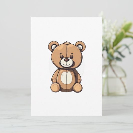 Invitation Joyeux anniversaire (Debout devant)