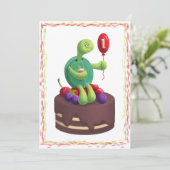 Invitation Joyeux anniversaire ! (Debout devant)