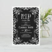 Invitation Joyeux anniversaire 20s 30s 40s (Debout devant)