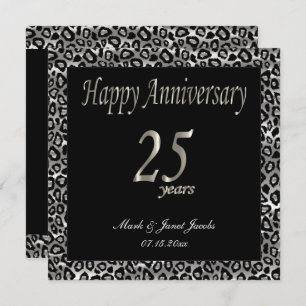 Invitation Joyeux anniversaire 25 ans