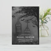 Invitation Joyeux anniversaire 30 ans, RIP à mes 20 ans (Debout devant)