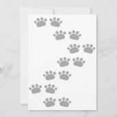 Invitation Joyeux anniversaire au bambou de Panda ours mignon (Dos)