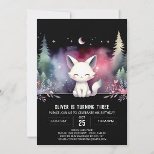 Invitation Joyeux anniversaire de chats modernes