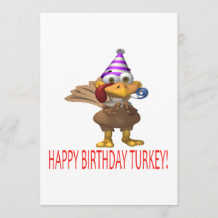Invitation Joyeux anniversaire de la Turquie