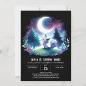 Invitation Joyeux anniversaire de Whimsy Wolf (Devant)
