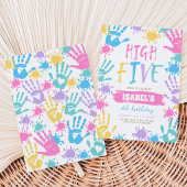 Invitation Joyeux Anniversaire High Five