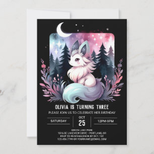 Invitation Joyeux Anniversaire Loup de la Jungle