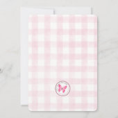 Invitation Joyeux Anniversaire Ourson (Dos)