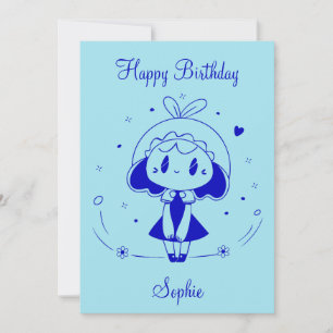Invitation Joyeux anniversaire personnalisé