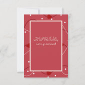 Invitation Joyeux Anniversaire Petit Singe (Dos)