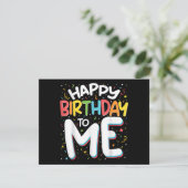 Invitation Joyeux Anniversaire Pour Moi Drôle Anniversaire Fê (Debout devant)