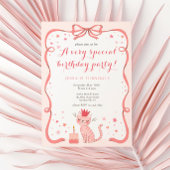 Invitation Joyeux Anniversaire Pretty Kitty