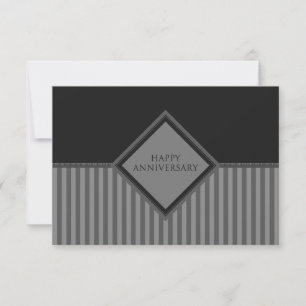 Invitation joyeux anniversaire rayures